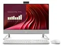 Dell 24 オールインワン Core i5 1334U・8GBメモリ・512GB SSD搭載・トライアングルスタンドモデル(EC24250) [パールホワイト]