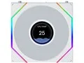 UNI FAN TL LCD FLEX 120 Single Pack 12TLLCD1F1W [ホワイト]