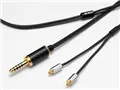 Clear force Light MMCX for IE 4.4φ 4.4mmバランス(5極)⇔MMCX [1.2m]
