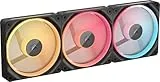 iCUE LINK LX120-R RGB Triple Reverse Fans Starter Kit CO-9051050-WW [ブラック]