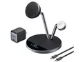 Prime Wireless Charging Station (3-in-1 MagGo AirCool Dock Stand) B25X7J11 [ブラック]