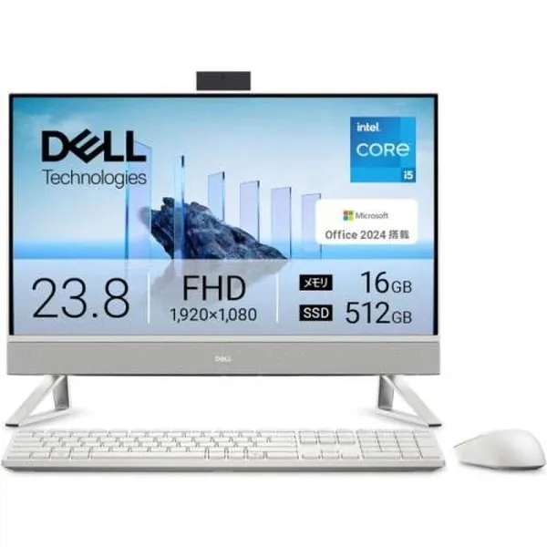 Dell 24 AD47-FNWHB [パールホワイト]