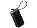 Power Bank (10000mAh Fusion Built-In ライトニングケーブル) A1637112 [ブラック]
