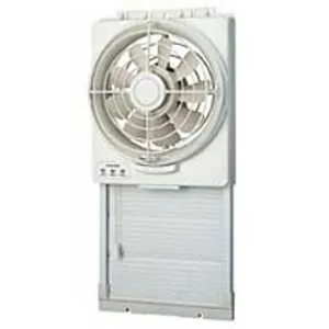窓用換気扇 ライトグレー VRW-25X2