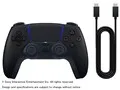 DualSense ワイヤレスコントローラー + USBケーブル for PC CFIJ-15502 [ミッドナイト ブラック]