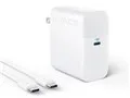 317 Charger (100W) with USB-C & USB-C ケーブル B2672121 [ホワイト]