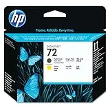 HP 72 プリントヘッド C9384A [マットブラック/イエロー]
