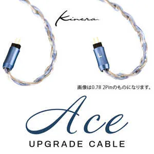 ACE2.0 ミニプラグ/4.4mmバランス(5極)⇔2ピン [1.23m]