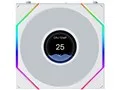 UNI FAN TL LCD FLEX 120 Reverse Blade Single Pack 12RTLLCD1F1W [ホワイト]