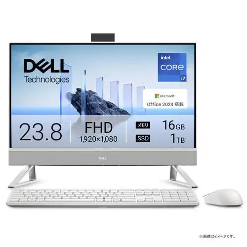 Dell 24 AD67-FNWHB [パールホワイト]