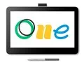 Wacom One 液晶ペンタブレット 13 touch USB-C Cable DTH134W0D [ホワイト]
