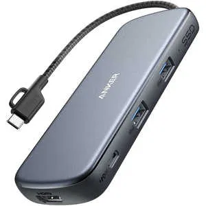 PowerExpand 4-in-1 USB-C SSD ハブ A83470A2 [グレー]