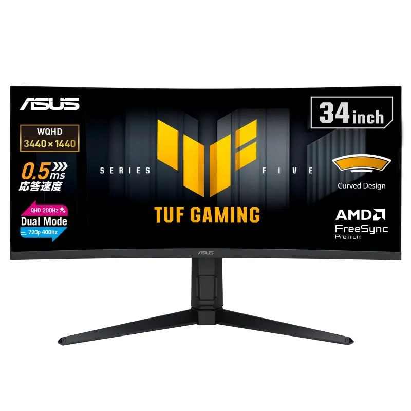 TUF Gaming VG34WQL5A-P [34インチ] ドスパラ限定モデル