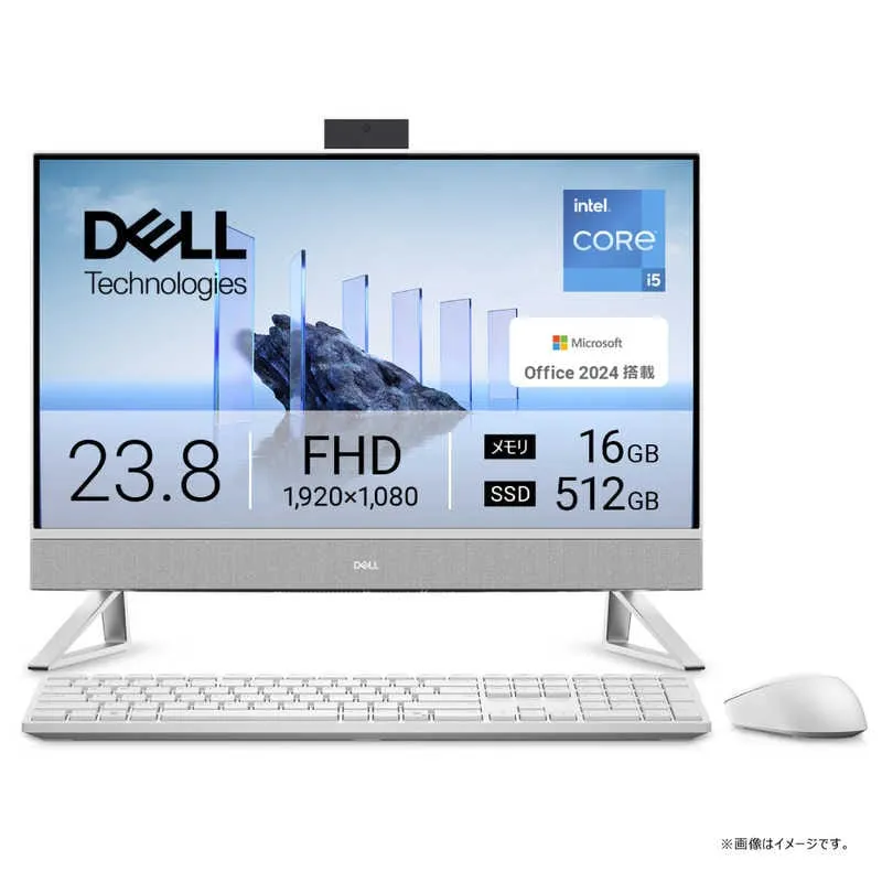 Dell 24 AD47-FNWHB [パールホワイト]