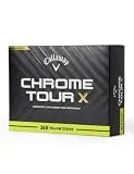 CHROME TOUR X 360° YELLOW STRIPEボール [ホワイト]