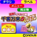 簡単！チラシ印刷 千客万来5 プレミアム