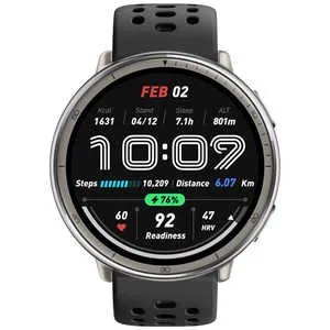 Amazfit Active 2 スタンダードバージョン [ブラックシリコン]