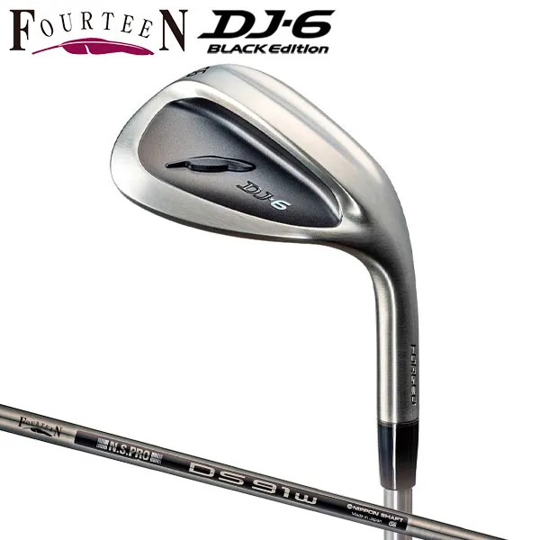 DJ-6 ウェッジ BLACK Edition [NS PRO DS-91wBK フレックス：W ロフト：56]
