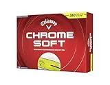 CHROME SOFT 360° YELLOW STRIPEボール 2026年モデル [ホワイト]