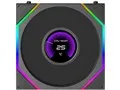 UNI FAN TL LCD FLEX 120 Single Pack 12TLLCD1F1B [ブラック]