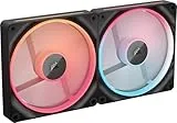 iCUE LINK LX140-R RGB Dual Fans Reverse Starter Kit CO-9051052-WW [ブラック]