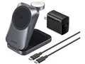 Prime Wireless Charging Station (3-in-1 MagGo AirCool Foldable) B25N1N11 [ブラック]