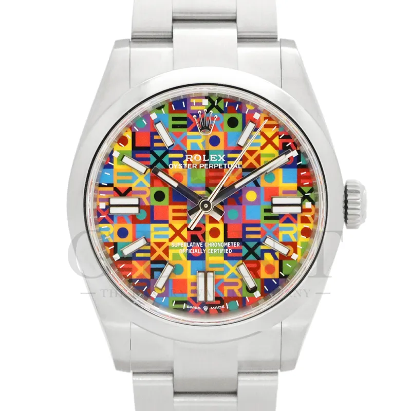 オイスター パーペチュアル 134300 [ジュビリーモチーフ オイスターブレスレット マルチカラー]