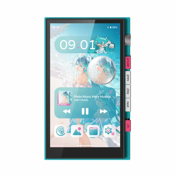 HiBy Digital M500 Hatsune Miku Edition [64GB Cyan]