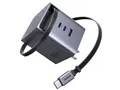 Nexode 100W GaN巻き取り式ケーブル付き急速充電器 65827 UGR-OT-000045 [メタリックグレー]