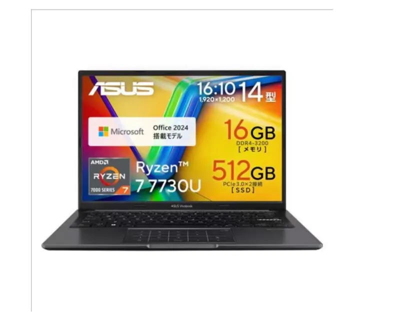 Vivobook M1405YA-R7YAWS [インディーブラック]