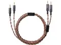 MUC-B20BL1 3極ミニプラグ(バランス接続)x2⇔ミニプラグ(3極)x2 [2m]