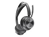 Voyager Focus 2 USB-C-C Headset +USB-C/A Adapter +Charging Stand 9T9J5AA#AC3 [Black]