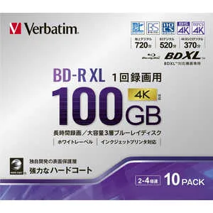 VBR520YP10D3 [BD-R XL 4倍速 10枚組]