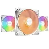 LIGHT WINGS LX 120mm PWM High-Speed 3-Pack BL125 [White]