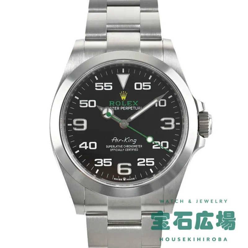 エアキング 126900 [アラビア オイスターブレスレット ブラック]