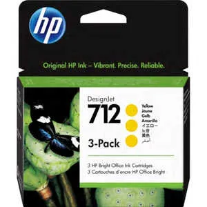 HP 712 3ED79A [イエロー 3パック]