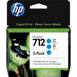 HP 712 3ED77A [シアン 3パック]