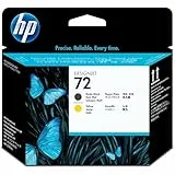 HP 72 プリントヘッド C9384A [マットブラック/イエロー]
