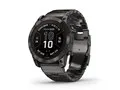 fenix 7X Pro Sapphire Dual Power 010-02778-92 [Ti Carbon Gray DLC/Carbon Gray Metal Band]