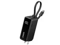 Power Bank (30W Fusion Built-In USB-C ケーブル) A1636N11 [ブラック]