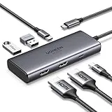 Revodok 6-in-1 USB Cハブ 15852 [グレー]