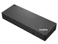 ThinkPad ユニバーサル Thunderbolt 4 ドック 40B00135JP [ブラック/レッド]