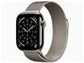 Apple Watch Series 11 GPS+Cellularモデル 42mm チタニウムケース・ミラネーゼループ