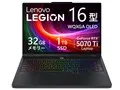 Legion Pro 5i Gen 10 Windows 11 Pro・Core Ultra 9 275HX・RTX 5070Ti・32GBメモリー・1TB SSD・16型WQXGA・OLED搭載 83LUCTO1WW [エクリプスブラック]