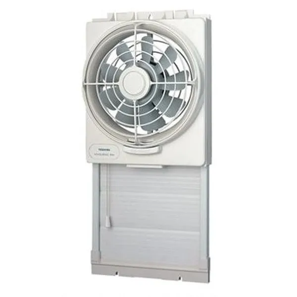 窓用換気扇 ライトグレー VFW-25X2