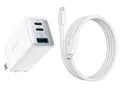 PowerPort III 3-Port 65W Pod with USB-C & USB-C ケーブル B2667N22 [ホワイト]