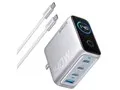 Anker Charger (140W、4 Ports) with USB-C & USB-C ケーブル B2697N41 [シルバー]