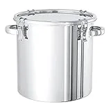 ステンレスタンク キャッチクリップ式密閉タンク(フタ付) 45L CTH-39