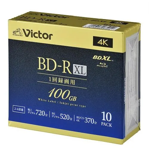 VBR520YP10J5 [BD-R XL 4倍速 10枚組]