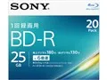 20BNR1VJPS6 [BD-R 6倍速 20枚組]